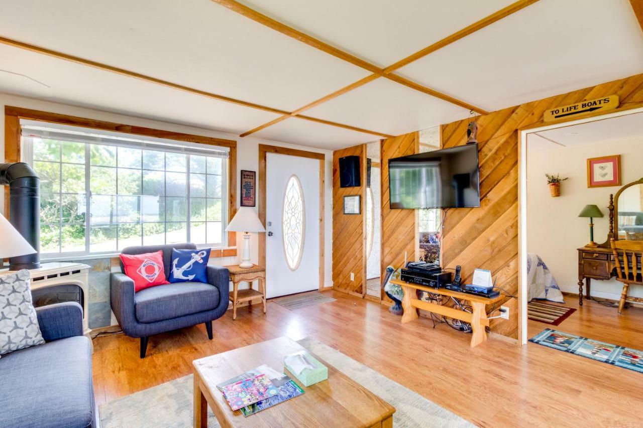 Happy Camp Beachfront Cabin Netarts Ngoại thất bức ảnh