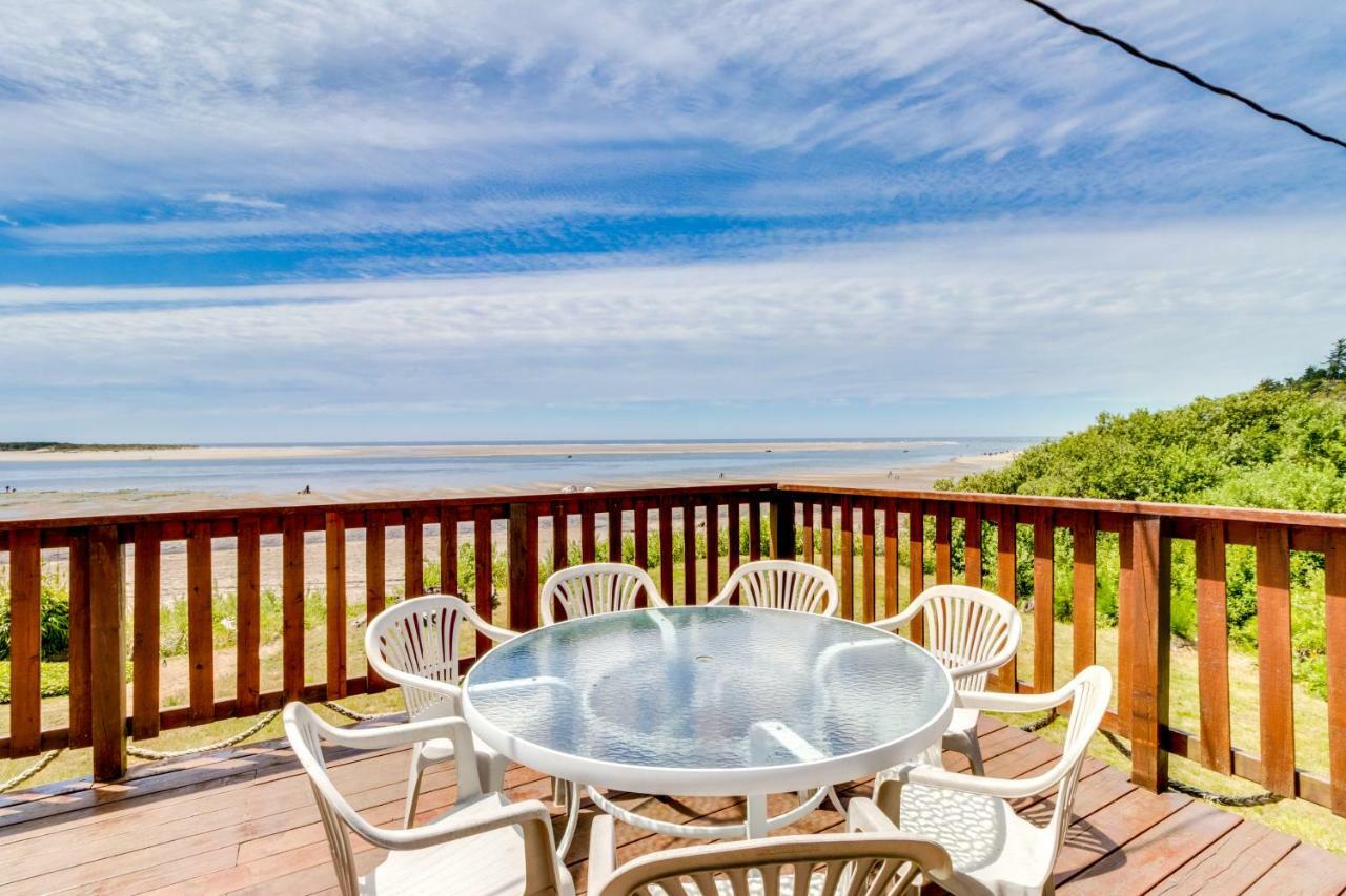 Happy Camp Beachfront Cabin Netarts Ngoại thất bức ảnh