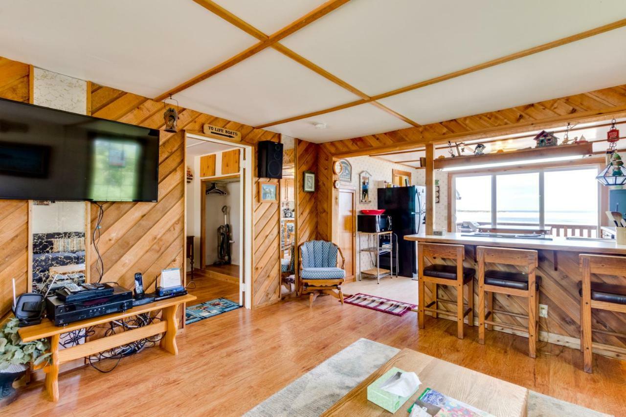 Happy Camp Beachfront Cabin Netarts Ngoại thất bức ảnh